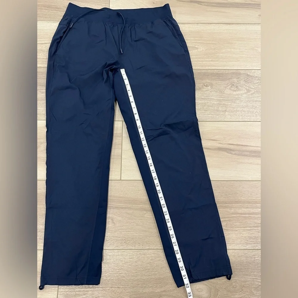 Lululemon Great Wall Pants Mens XL Lightweight Breathable Stretch Navy Blue